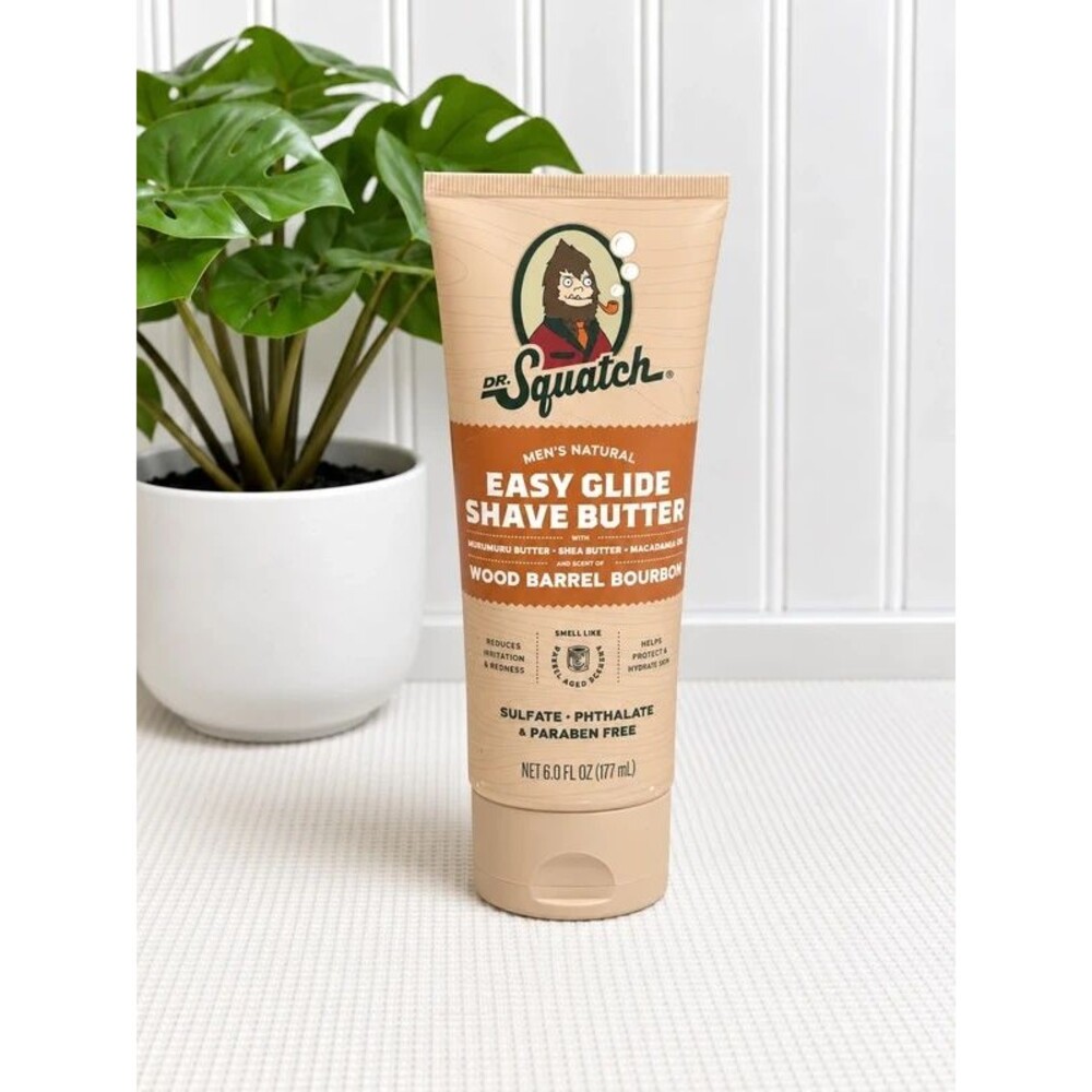 Dr. Squatch Easy Glide Shave Butter Wood Barrel Bourbon